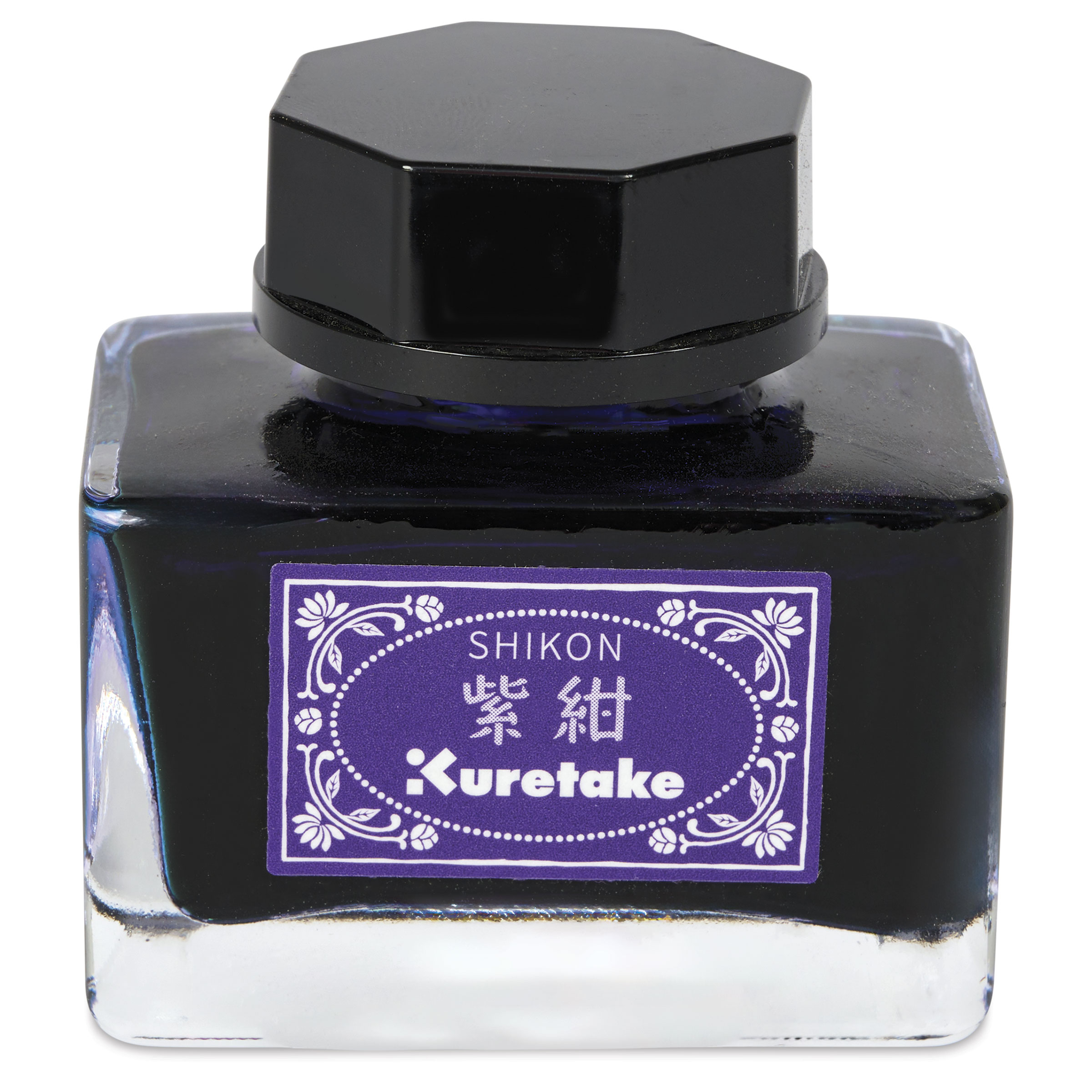 Kuretake Ink Cafe Meiji No Iro Pen Ink - 536 Deep Violet (Shikon
