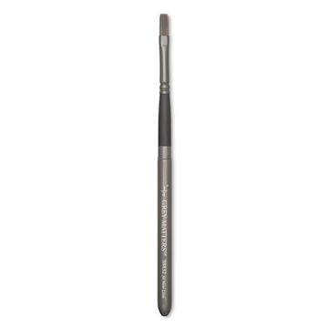 Open in modal - Richeson Grey Matters Pocket Brushes - Single Flat brush open and upright