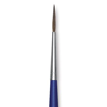 Open in modal - Blick Scholastic Red Sable Brush - Script, Size 1 close up