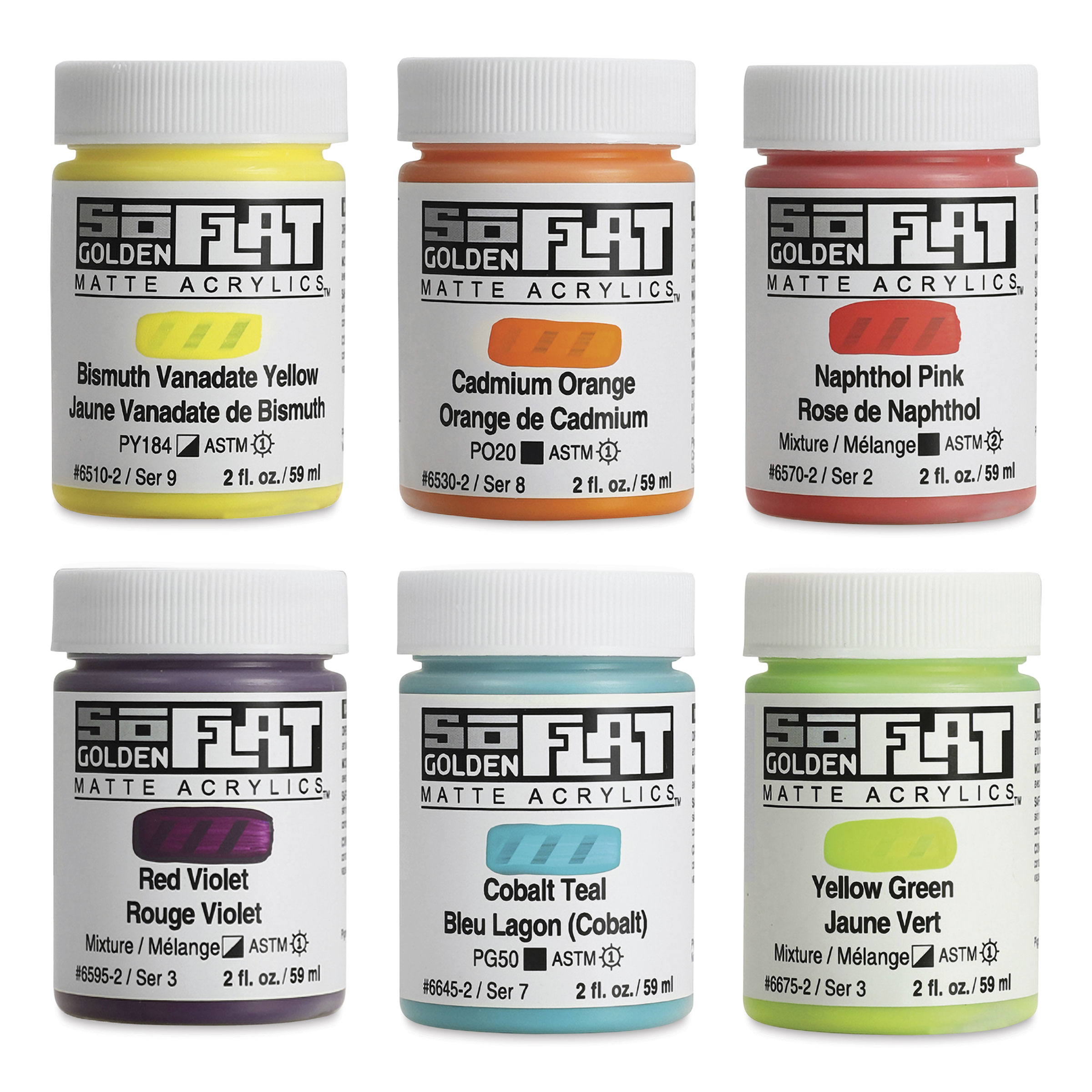 GOLDEN SoFlat Matte Acrylic - Olive, 4oz Jar | Jerry's Artarama - View #13