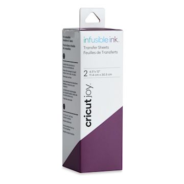 Open in modal - Cricut Joy Infusible Ink Transfer Sheets - Wild Aster, 4-1/2" x 12", Package of 2 (In packaging)