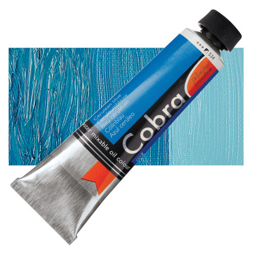 Royal Talens Cobra Water Mixable Oil Color Sets - Combo Set, Set of 10  colors, 40 ml tubes