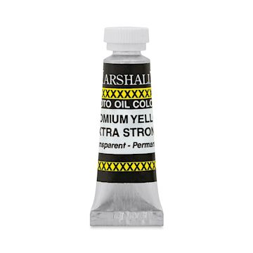 Open in modal - Marshall's Photo Oil Color - Cadmium Yellow Extra Strong, 1/2" x 2" Tube