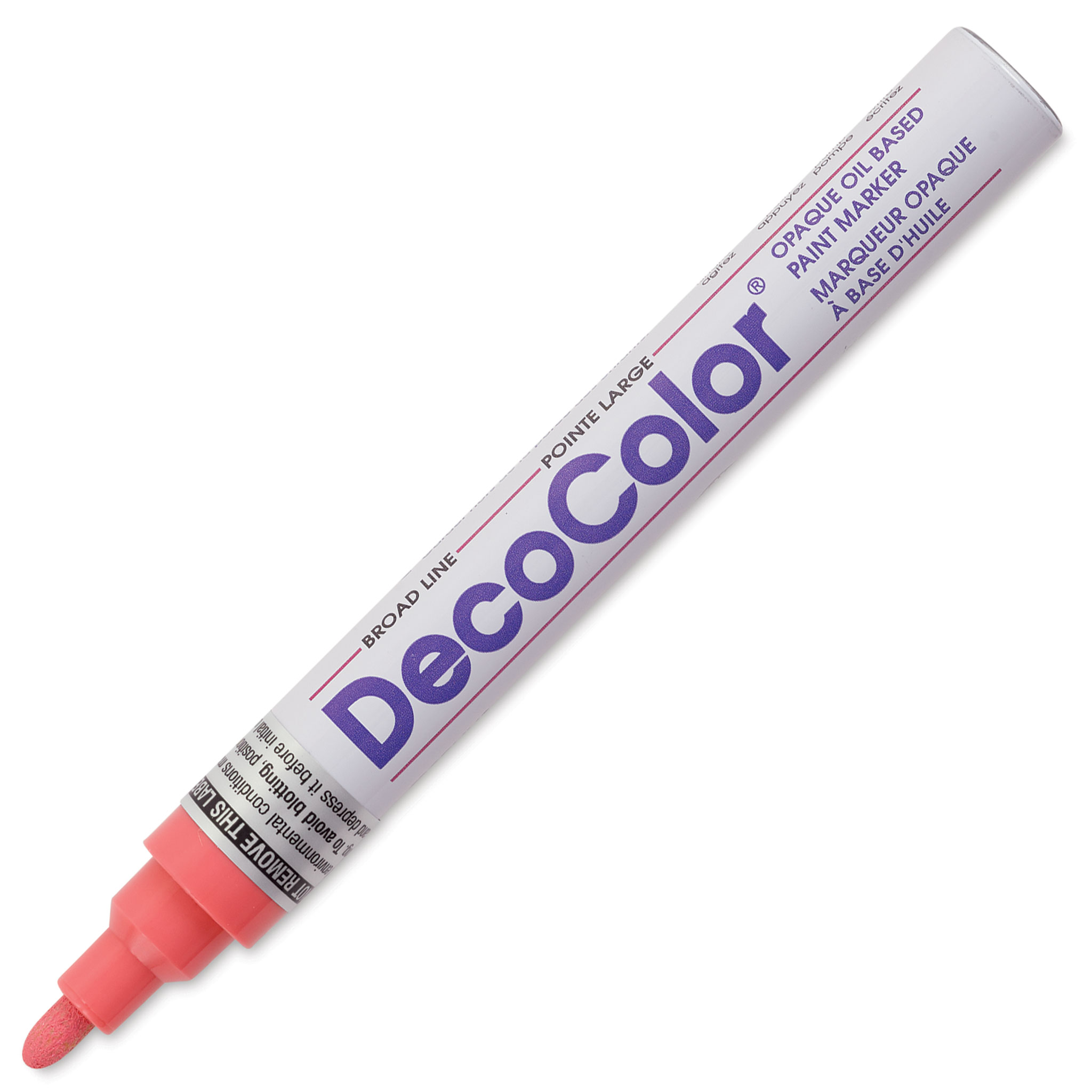 Uchida DecoColor Fine Glossy Oil-Based Paint Marker-Yellow