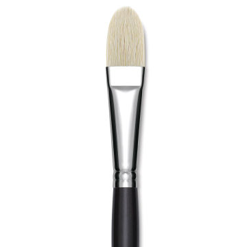 Utrecht Natural Chungking Pure Bristle Brush - Filbert, Size 12, Long ...