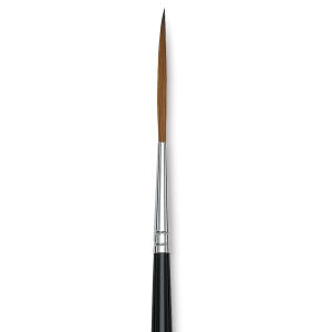 Da Vinci Kolinsky Red Sable Brush - Extra Long Pointed Liner, Long Handle, Size 6