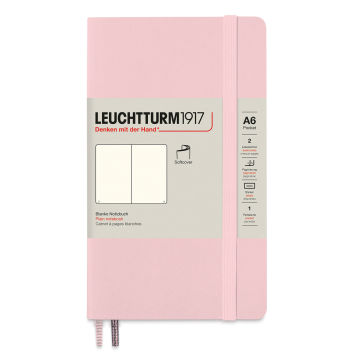 Leuchtturm1917 Blank Softcover Notebook - Powder, 3-1/2" x 6"