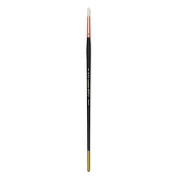 Open in modal - Blick Masterstroke Interlocking Bristle Brush - Round, Long Handle, Size 3