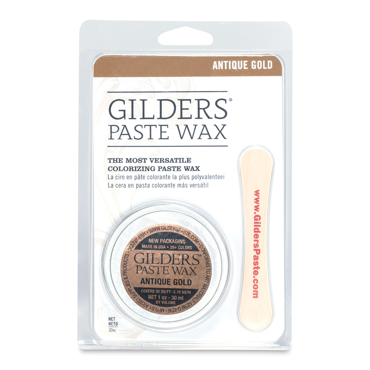 Antique Gold  GILDERS® paste wax finishes