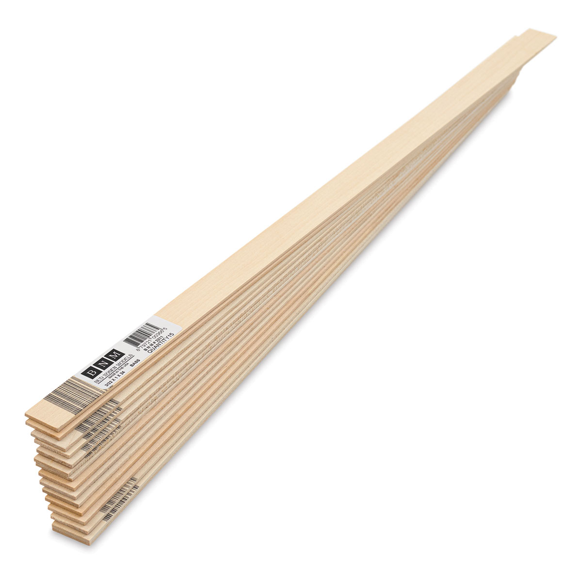 Bud Nosen Basswood Sheets - 3/32 x 8 x 24, 10 Sheets 