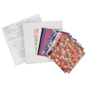 Aitoh Kimono Paper Doll Origami Kit - Set of 49