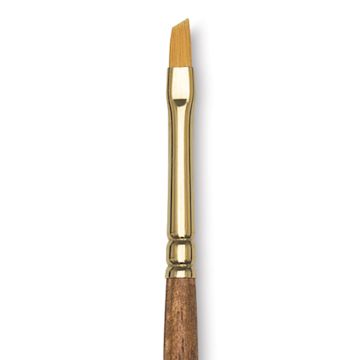 Open in modal - Blick Studio Decorative Brush - Angular, Short Handle, 1/8" close up