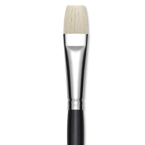 Imperial Professional Chungking Hog Bristle Brush By Creative Mark Flat  Size #4