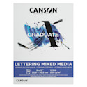 Canson Graduate Lettering Mixed Media Pad - 12