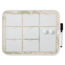 Paper Source Blush Marble Dry Erase Board