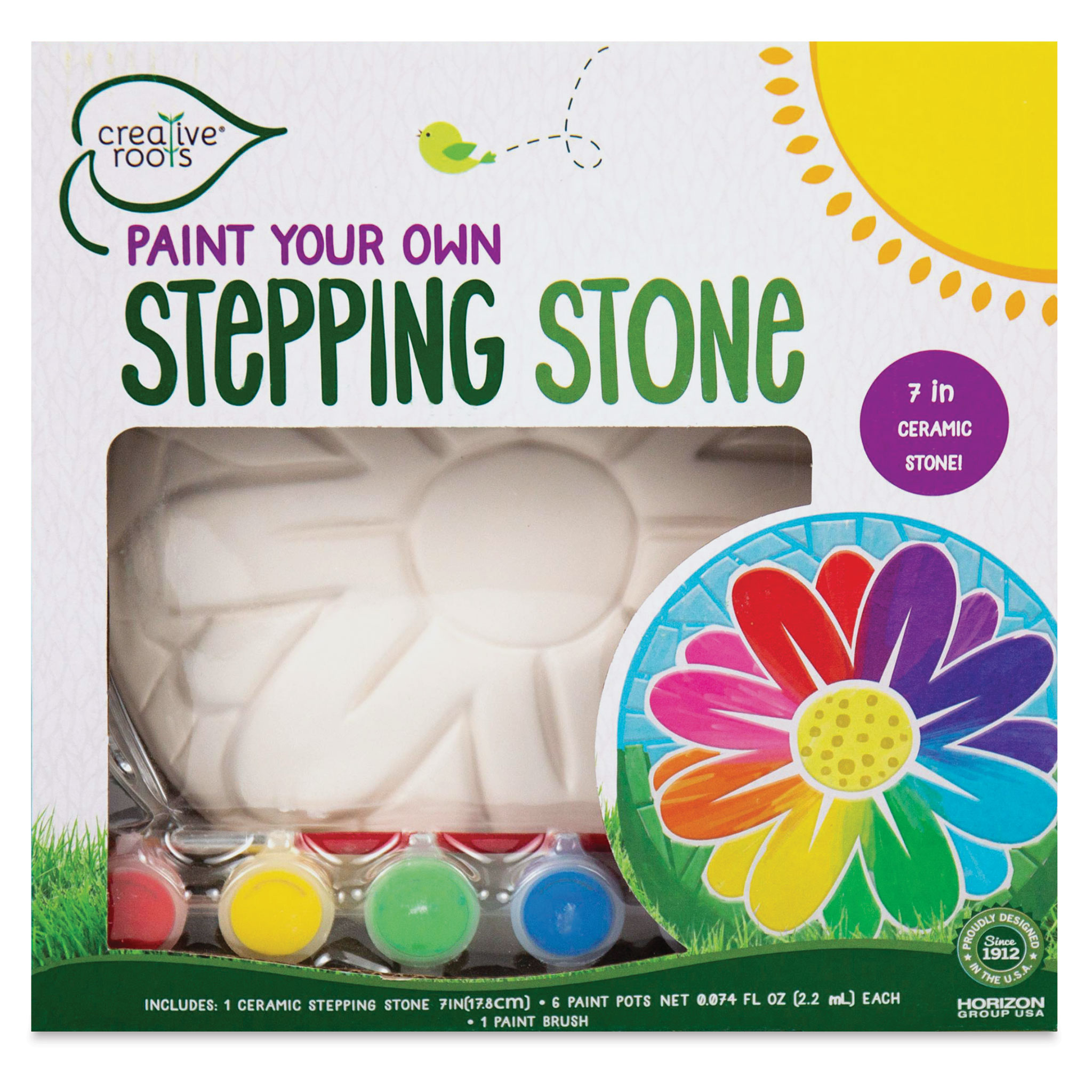 Creative Roots Paint Your Own Stepping Stone Kits BLICK Art Materials