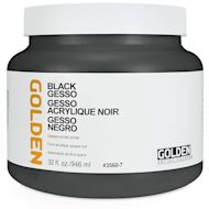 Golden Black Gesso
