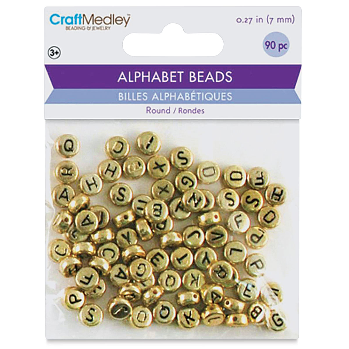 Craft Medley Alphabet Beads