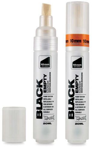Montana Black Paint Marker Empty Markers and Replacement Nibs