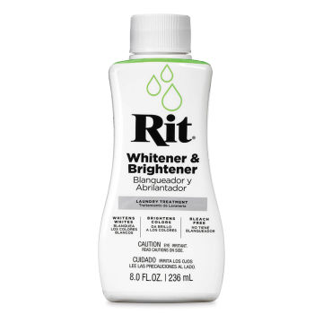 Rit 8oz Whitener & Brightener Liquid Fabric Dye