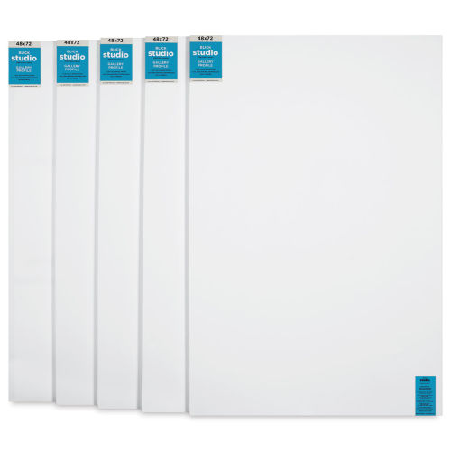 Blick Studio Cotton Canvas Panels - 8 x 8, Pkg of 5