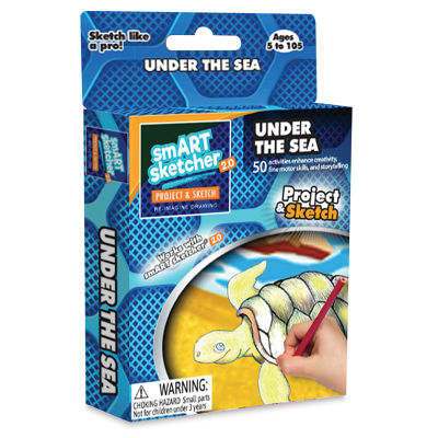 Flycatcher smART Sketcher 2.0 Creativity Pack - Front of package of Under the Sea pack