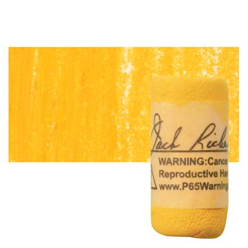 Open in modal - Richeson Soft Handrolled Pastel - Orange O3, pastel and swatch