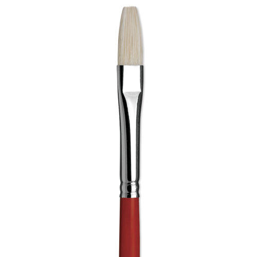 da Vinci Brushes da vinci brushes 5023 maestro 2 hog bristle flat (sizes  2,4,6,8) artist brush set, black 4