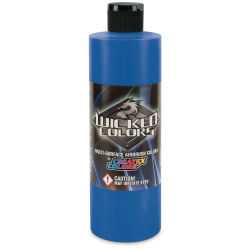 Createx Wicked Colors Airbrush Color - 16 oz, Detail Cerulean Blue