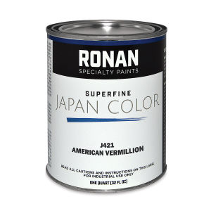 Ronan Superfine Japan Color - American Vermilion, Quart
