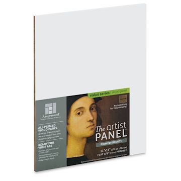 Open in modal - Ampersand Value Series Artist Panel - Smooth, 11" x 14", 3/8" Profile