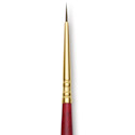 Blick Master Synthetic Kolinsky Brush - Long Handle, Round, 2/0