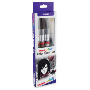 Pentel Arts Color Brush Pen Set - Color Brush Box