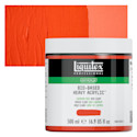 Liquitex Bio-Based Heavy Acrylic Paint - Cadmium-Free Red Light, 500 ml