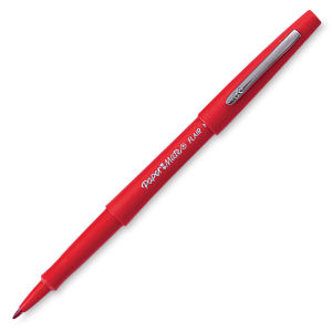 Paper Mate Flair Guard Pen - Red, Medium Tip