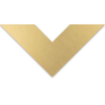 Open in modal - Bainbridge Novacore Matboard - 16" x 20", Metallic Gold