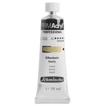 Open in modal - Schmincke Primacryl Professional Acrylic Paint - Ivory, 35 ml Tube