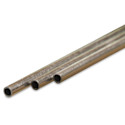 K&S Metal Tubing - Aluminum, Round, 3/32" Diameter, 12", Pkg of 3