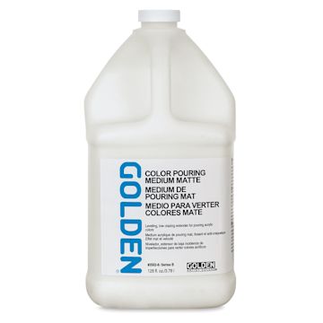 Open in modal - Golden Color Pouring Medium - Matte,  128 oz