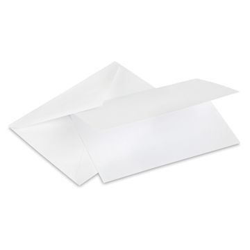 Open in modal - Paper Accents Super Value Cards and Envelopes - Single White 5" x 7" White Card and Envelope shown