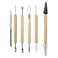 Carvers' Clay Cleaning and Detailing Tool Set