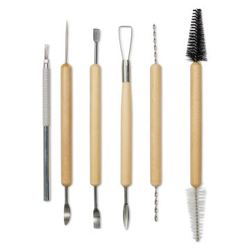 Carvers' Clay Cleaning and Detailing Tool Set