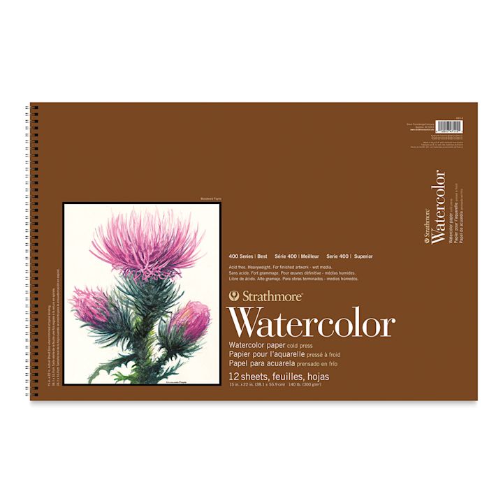 Strathmore 400 Series Watercolor Paper Pad - 15