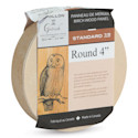 Apollon Gotrick Round Wood Panel - 4" Dia, 7/8" Profile