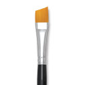 Dynasty Finest Golden Synthetic Brush - Angular,