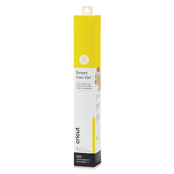 Open in modal - Cricut Smart Iron-On Heat Transfer Vinyl - Yellow, 13" x 3 ft, Roll