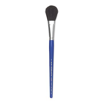 Open in modal - Blick Scholastic Camel Hair Brush - Oval Wash, Short Handle, Size 1"