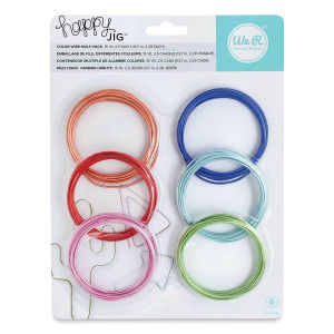 We R Memory Keepers Happy Jig Wire - Multicolor, Pkg of 6