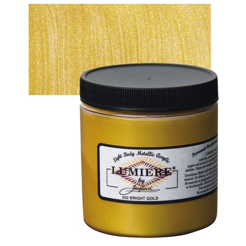 Lumiere Metallic Fabric Paint 2.25oz - Bright Gold