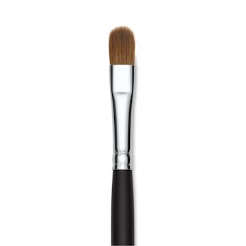 Open in modal - Old Holland Kolinsky Sable Brush - Filbert, Long Handle, Size 8 close up